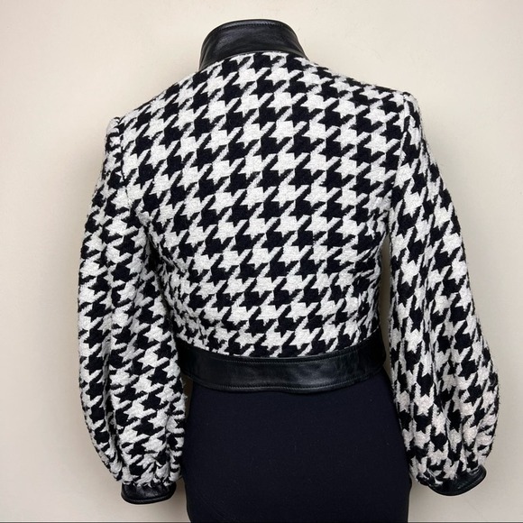 Dolce & Gabbana Houndstooth Cropped Jacket - Picture 6 of 12
